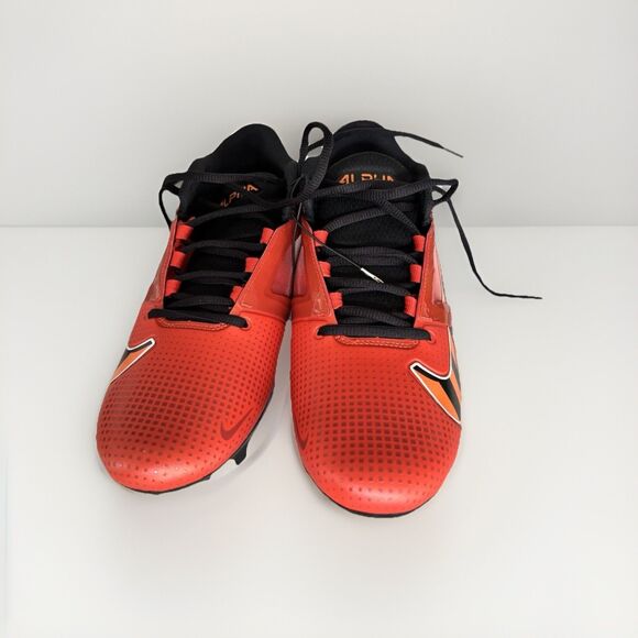 Size 12- Nike Alpha Menace 4 Pro  Red Black Football Cleats | FQ3984-600 - Picture 4 of 7
